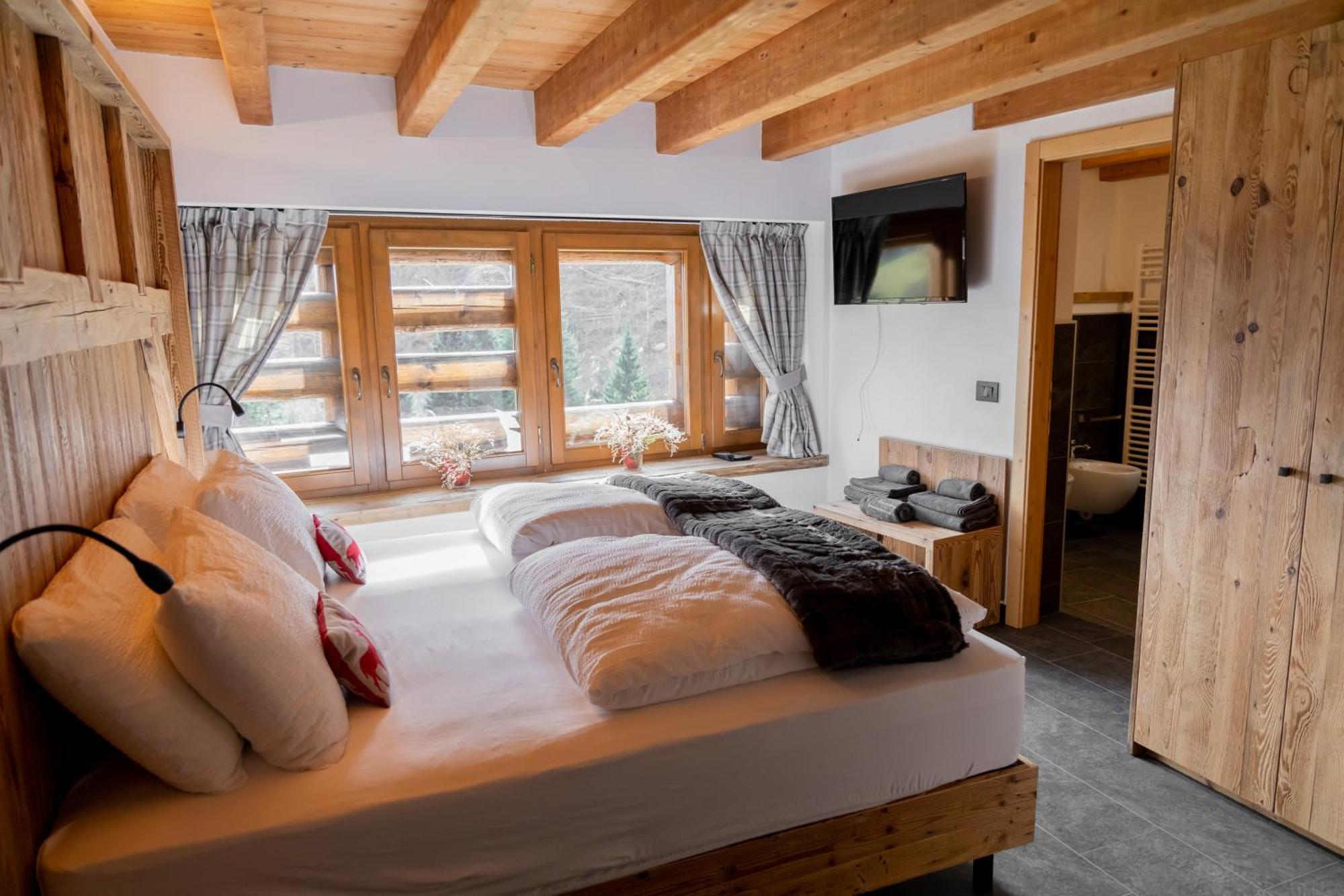 Chalet Al Maso Val Calamento Telve Exteriör bild