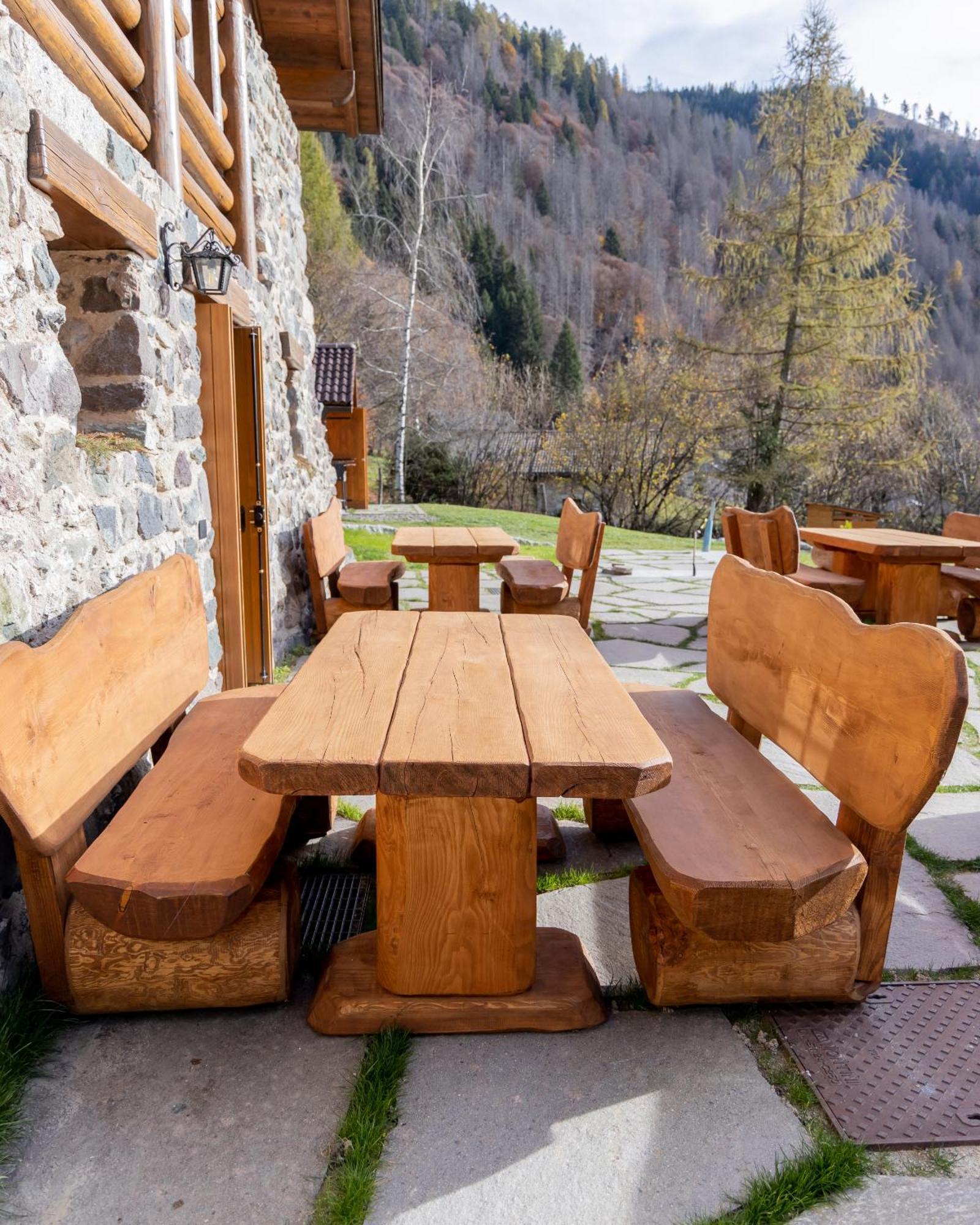 Chalet Al Maso Val Calamento Telve Exteriör bild