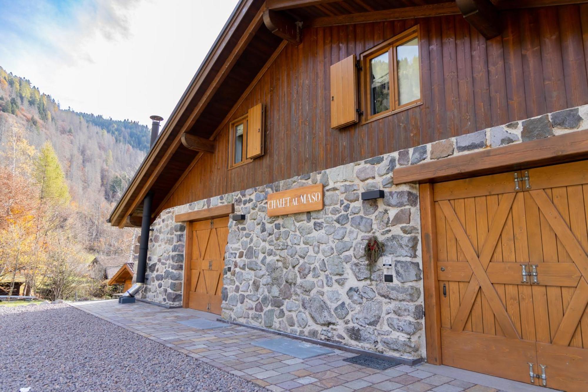 Chalet Al Maso Val Calamento Telve Exteriör bild