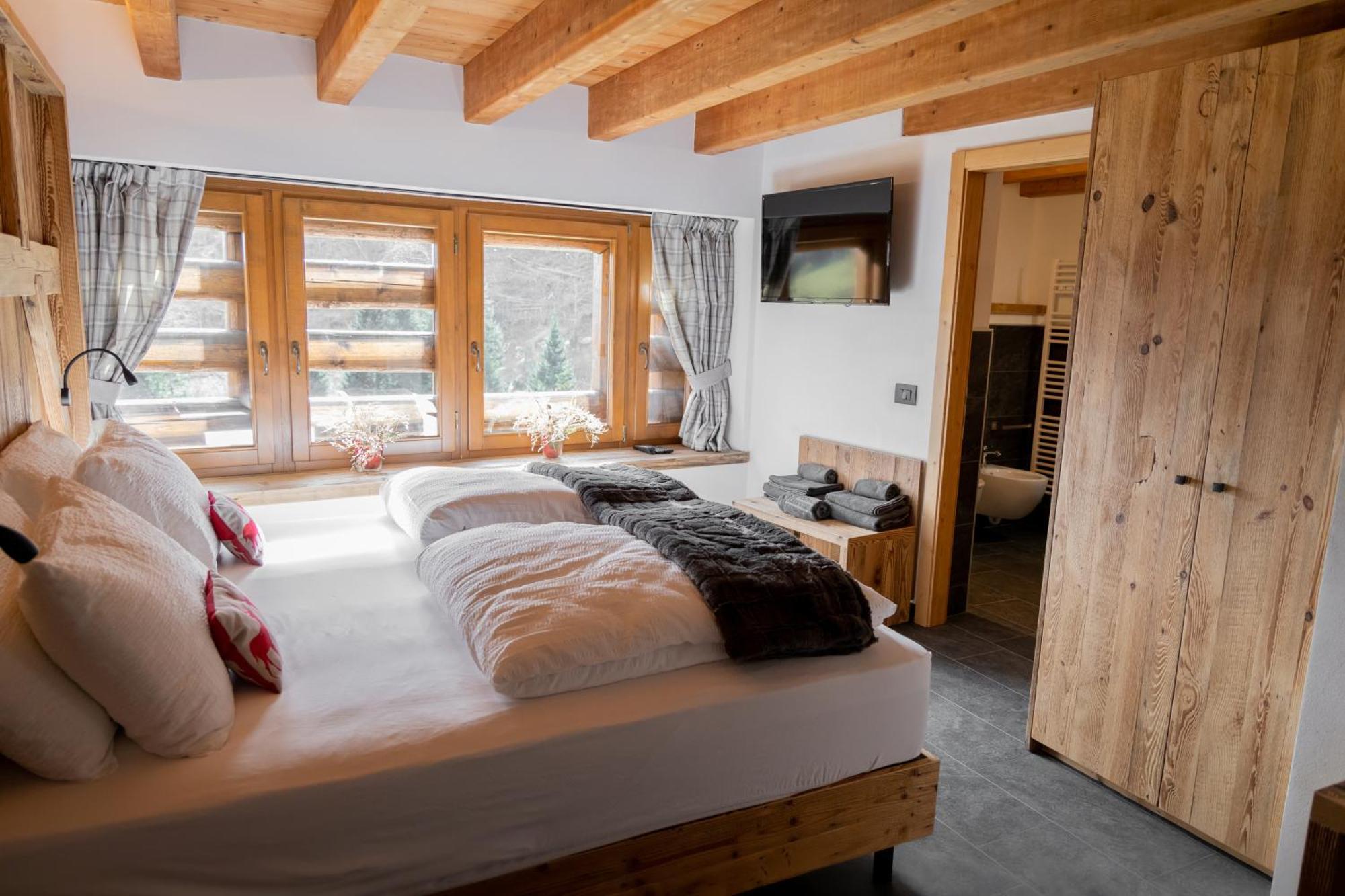 Chalet Al Maso Val Calamento Telve Exteriör bild