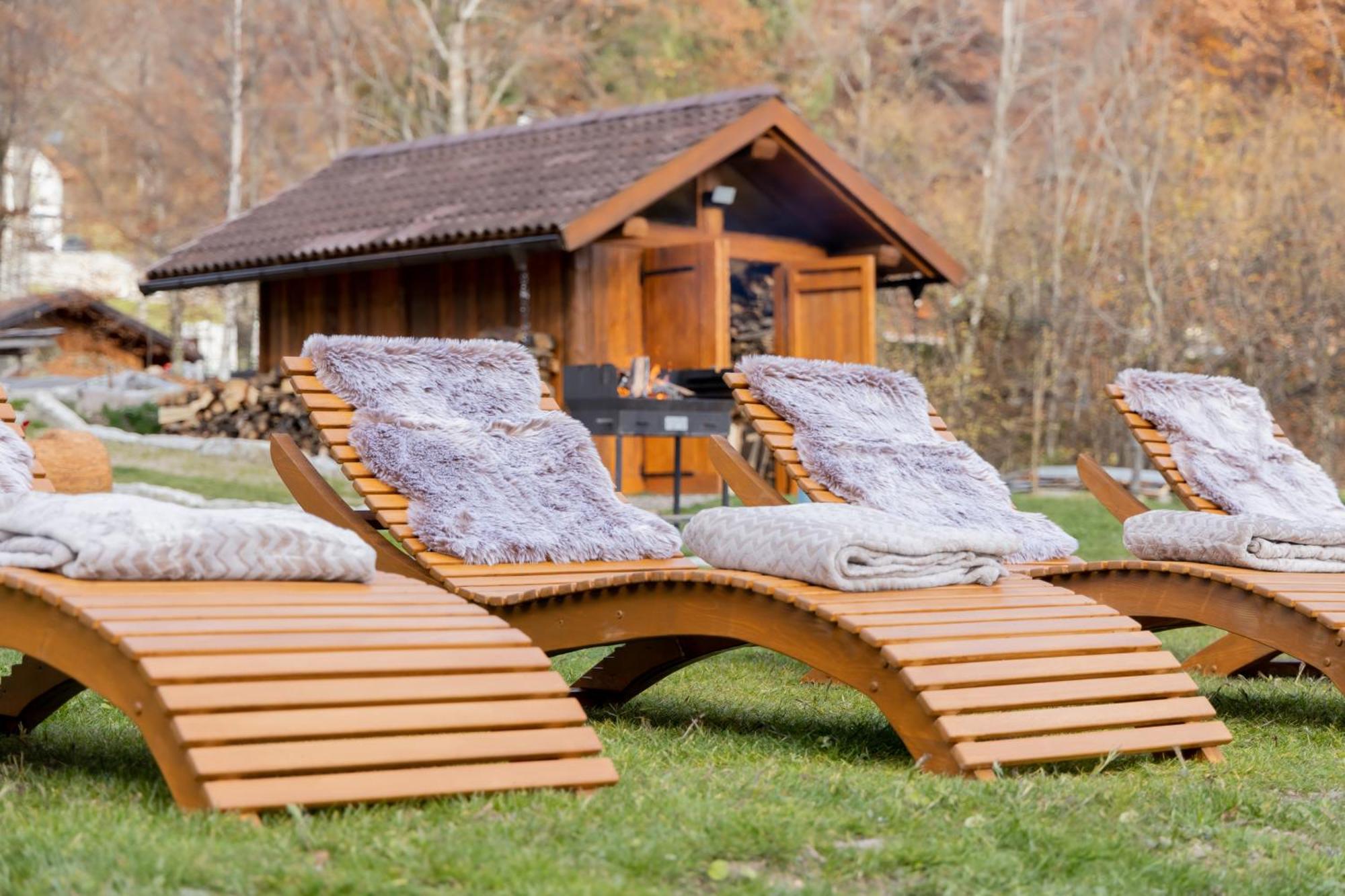 Chalet Al Maso Val Calamento Telve Exteriör bild